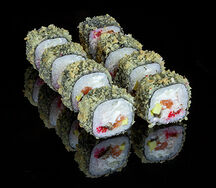 Горячий ролл с угрем