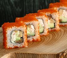 Калифорния с угрем