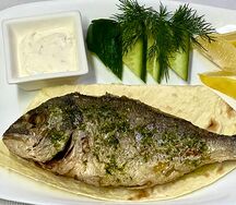 Дорадо на углях