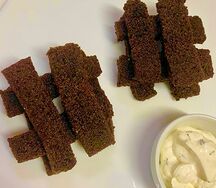 Гренки с чесноком