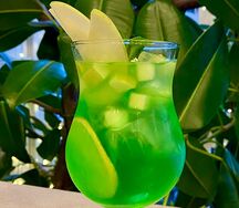 Лимонад яблочный