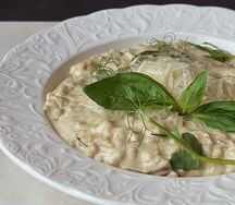 Ризотто с белыми грибами