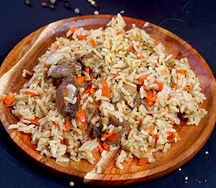 Плов ташкентский с говядиной
