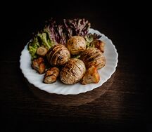 Картошка с курдюком