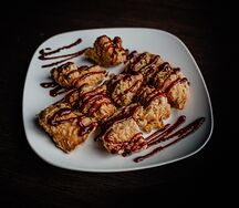 Куриные стрипсы под соусом BBQ L