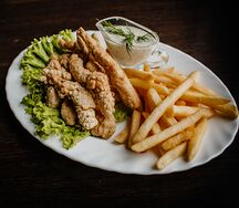 Куриные палочки в панировке