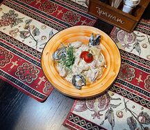 Спагетти с морепродуктами