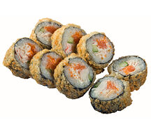 Жареный ролл Имбирный