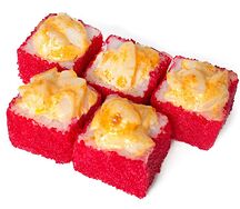 Запеченный ролл Сливочный