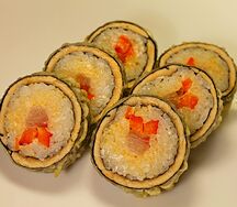 Жареный ролл Вкусный