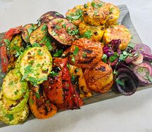 Овощи на мангале