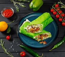 Шаурма Большая на мангале