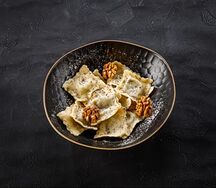 Вареники с маком и грецким орехом 