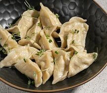 Пельмени с щукой