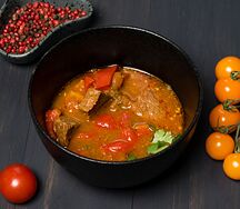 Чашушули с говядиной