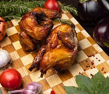 Курица копченая