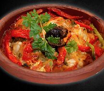 Баранина, запеченная под тестом