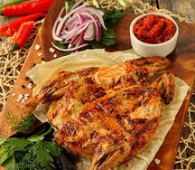 Цыпленок на углях