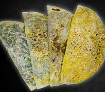 Кутабы с зеленью