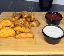 Картофельные дольки большие