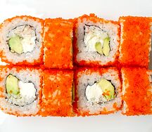 Калифорния с натуральным мясом краба