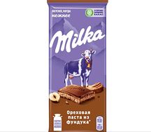 Milka ореховая паста из фундука