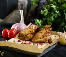 Шашлык из бедра курицы без кости