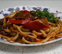 Лагман жареный