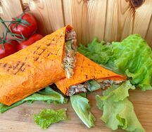 Шаурма в сырном лаваше