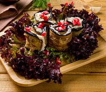 Баклажаны с орехами