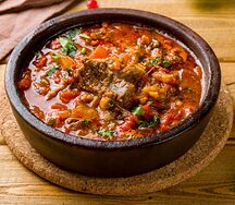 Чашушули с мясом