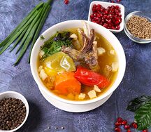 Шурпа с бараниной