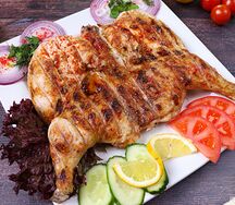 Курица на мангале