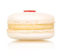 Ваниль с сердцем (макарони, макаруны, макаронсы, macaron)