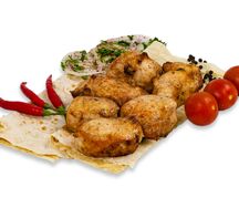 Шашлык из куриного филе