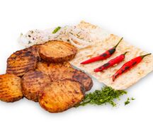 Шашлык из картофеля