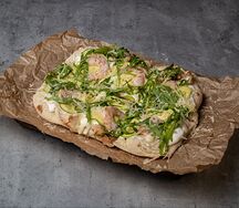 Креветки и кабачки