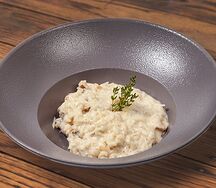 Ризотто с телятиной и белыми грибами