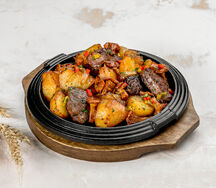 Жареха с картошкой