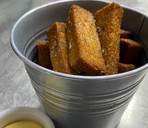 Ржаные гренки