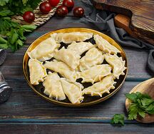 Вареники с картофелем и грибами