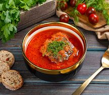 Борщ с говядиной