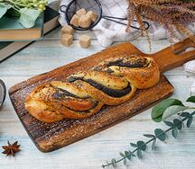 Плетёнка с маком