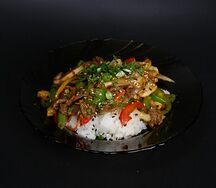 Рис с говядиной