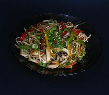 Вок с овощами