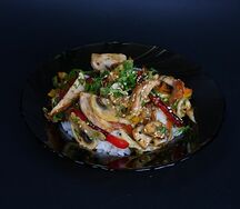 Рис с курицей