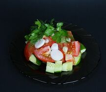 Свежий салат