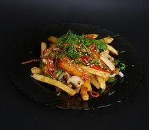 Курица с фри