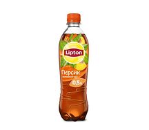 Lipton Чёрный чай с персиком