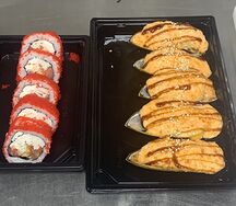 Запечённый ролл Калифорния 